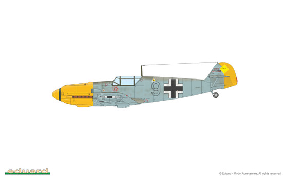 Eduard 1/72 Bf 109E-3 (Profipack)