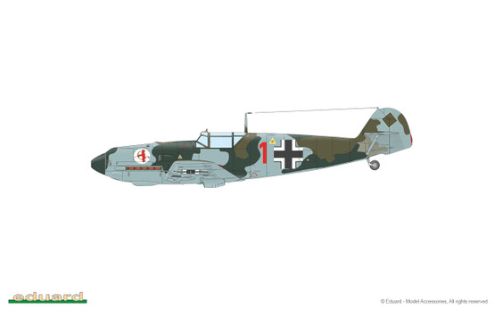 Eduard 1/72 Bf 109E-3 (Profipack)
