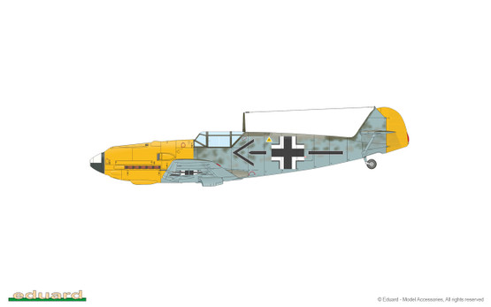 Eduard 1/72 Bf 109E-3 (Profipack)