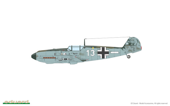 Eduard 1/72 Bf 109E-3 (Profipack)