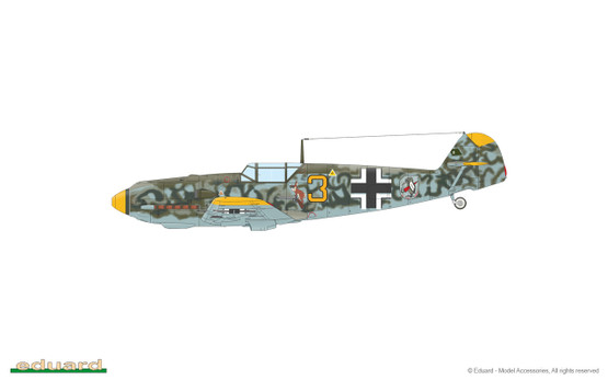 Eduard 1/72 Bf 109E-3 (Profipack)