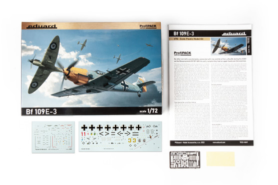 Eduard 1/72 Bf 109E-3 (Profipack)