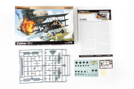 Eduard 1/72 Fokker Dr.I (Profipack)