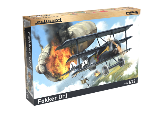 Eduard 1/72 Fokker Dr.I (Profipack)