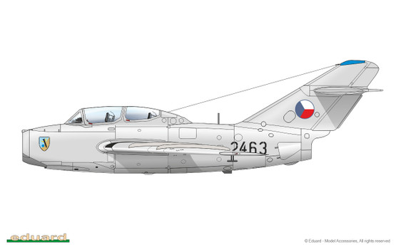Eduard 1/72 UTI MiG-15 (Profipack)