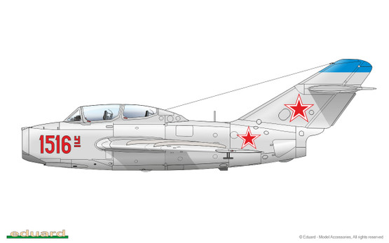Eduard 1/72 UTI MiG-15 (Profipack)