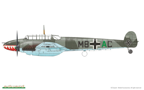 Eduard 1/72 Bf 110C/D (Profipack)