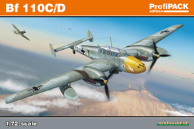 Eduard 1/72 Bf 110C/D (Profipack)