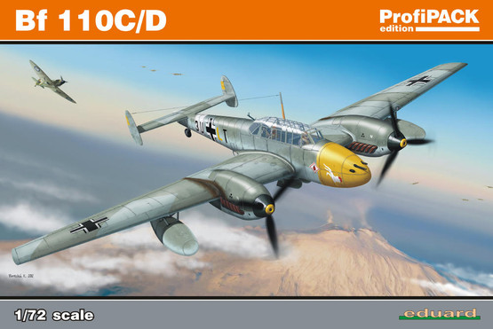 Eduard 1/72 Bf 110C/D (Profipack)
