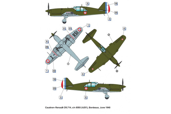 Dora Wings 1/48 Caudron-Renault CR.714 C1 (Early)