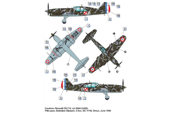 Dora Wings 1/48 Caudron-Renault CR.714 C1 (Early)