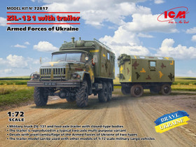 ICM 1/72 ZiL-131 with Trailer Armed Forces of Ukraine