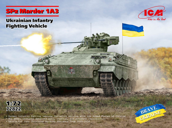 ICM 1/72 SPz Marder 1A3 Ukrainian Infantry Fighting Vehicle