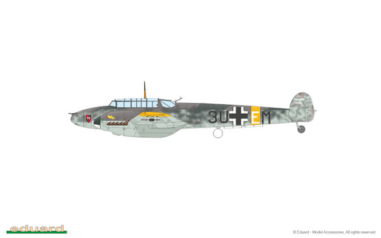 Eduard 1/72 Bf 110E (Weekend Edition)