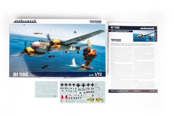 Eduard 1/72 Bf 110E (Weekend Edition)