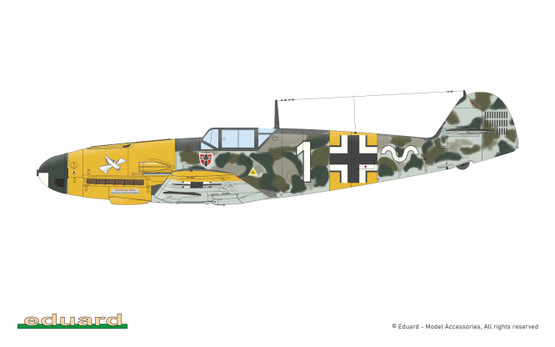 Eduard 1/72 Bf 109F-2 (Weekend Edition)