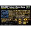 Ryefield Model 1/35 Sd.Kfz.234/1 Schwerer Panzer-Spwg. (Interior Kit)