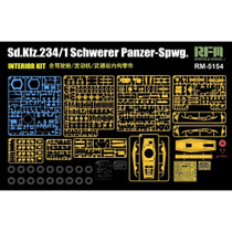 Ryefield Model 1/35 Sd.Kfz.234/1 Schwerer Panzer-Spwg. (Interior Kit)