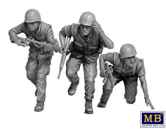 Master Box 1/35 Shootout! Vietnam War Series