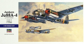 Hasegawa 1/72 Junkers Ju88A-4 Luftwaffe Bomber
