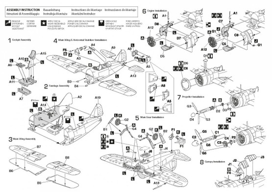 Hobby 2000 1/72 Brewster F2A-1/2 Buffalo