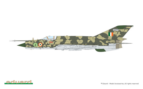 Eduard 1/72 MiG-21bis (Limited Edition DUAL COMBO)