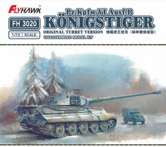 Flyhawk 1/72 Pz.Kpfw.VI Ausf.B Königstiger Original Turret Version