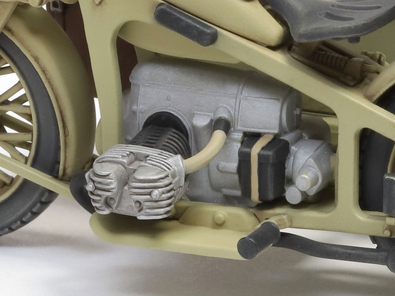 Tamiya 1/35 KS600 Motorcycle & Sidecar