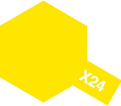 Tamiya Acrylic Paint Mini X-24 Clear Yellow 10ml