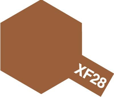 Tamiya Acrylic Paint Mini XF-28 Dark Copper 10ml