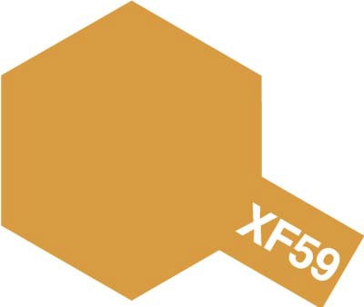 Tamiya Acrylic Paint Mini XF-59 Desert Yellow 10ml