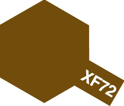 Tamiya Acrylic Paint Mini XF-72 Brown (JGSDF) 10ml