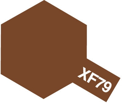 Tamiya Acrylic Paint Mini XF-79 Linoleum Deck Brown 10ml