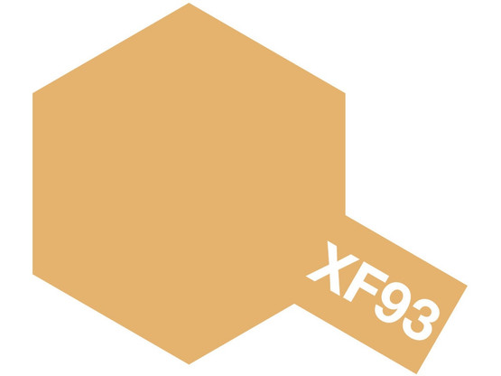Tamiya Acrylic Paint Mini XF-93 LIight Brown (Dak 1942) 10ml