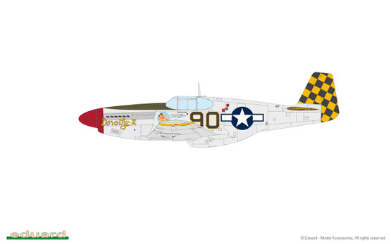 Eduard 1/48 P-51B Mustang Birdcage Canopy (Profipack)