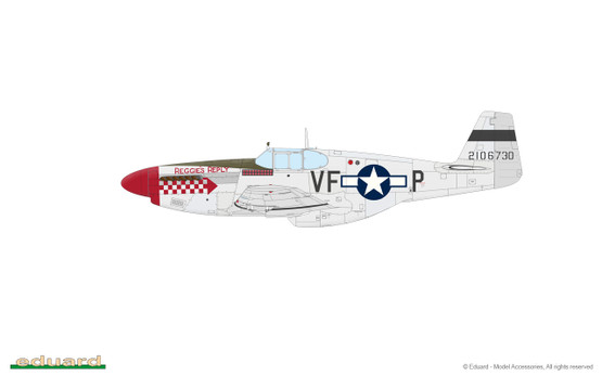 Eduard 1/48 P-51B Mustang Birdcage Canopy (Profipack)