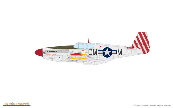 Eduard 1/48 P-51B Mustang Birdcage Canopy (Profipack)