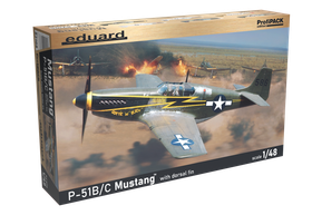 Eduard 1/48 P-51B/C Mustang with Dorsal Fin (Profipack)