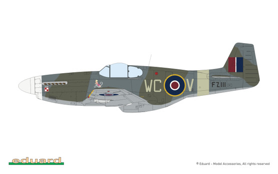 Eduard 1/48 P-51B/C Mustang with Dorsal Fin (Profipack)