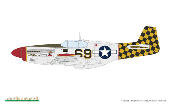 Eduard 1/48 P-51B/C Mustang with Dorsal Fin (Profipack)