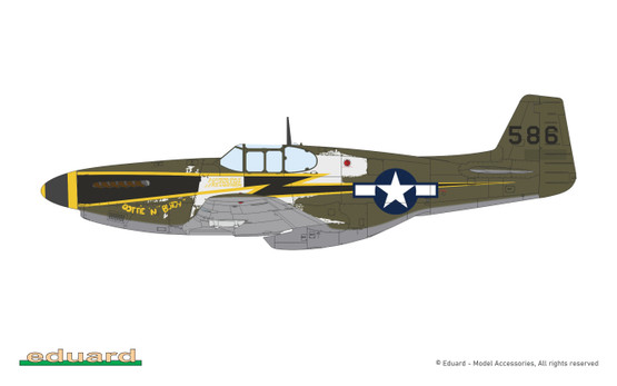 Eduard 1/48 P-51B/C Mustang with Dorsal Fin (Profipack)