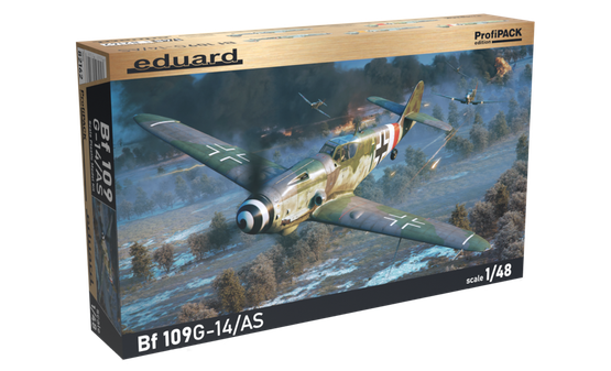 Eduard 1/48 Bf 109G-14/AS (Profipack)