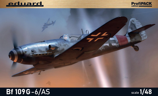 Eduard 1/48 Bf 109G-6/AS (Profipack)