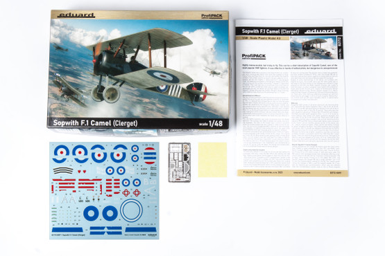 Eduard 1/48 Sopwith F.1 Camel (Clerget) (Profipack)