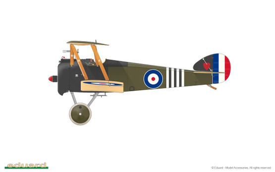 Eduard 1/48 Sopwith F.1 Camel (Clerget) (Profipack)