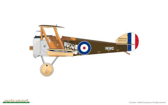 Eduard 1/48 Sopwith F.1 Camel (Clerget) (Profipack)