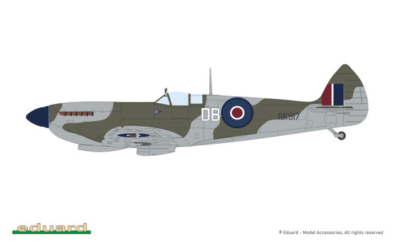 Eduard 1/48 Spitfire Mk.IXe (Profipack)