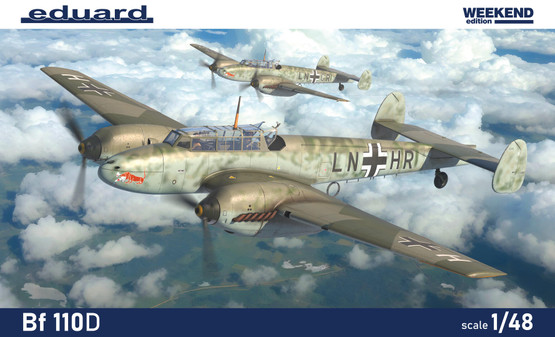 Eduard 1/48 Bf 110D (Weekend Edition)
