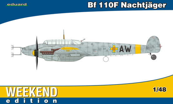 Eduard 1/48 Bf 110F Nachtjäger (Weekend Edition)
