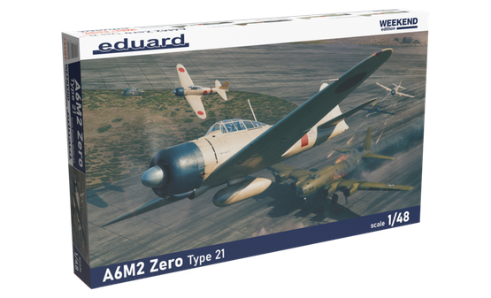 Eduard 1/48 A6M2 Zero Type 21 (Weekend Edition)